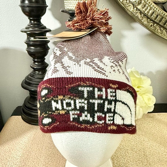 NWT The North Face Unisex Adult Pom Beanie Hat - Picture 4 of 10